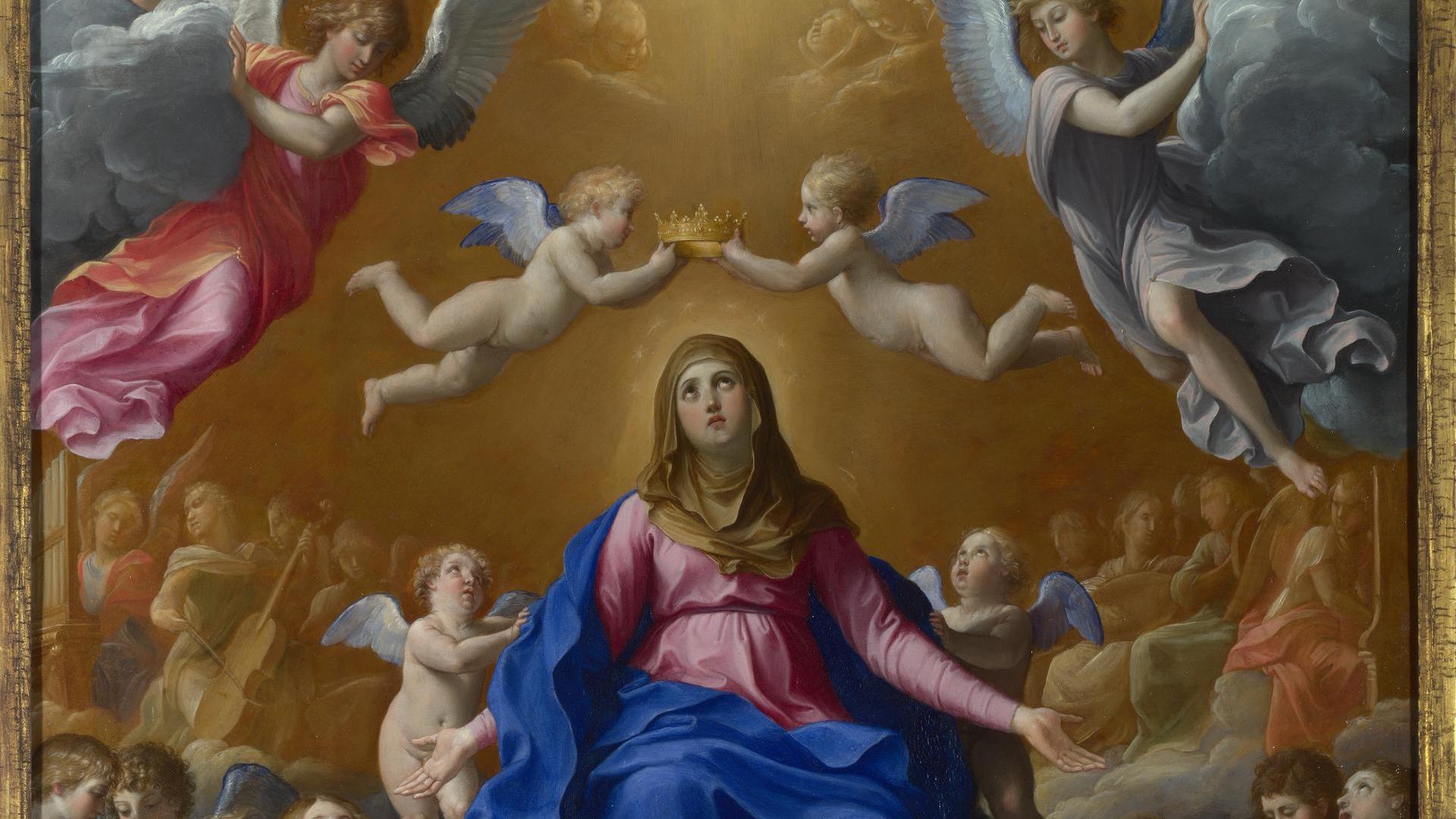 Coronation of Mary: Sun and Moon at the End of Leo