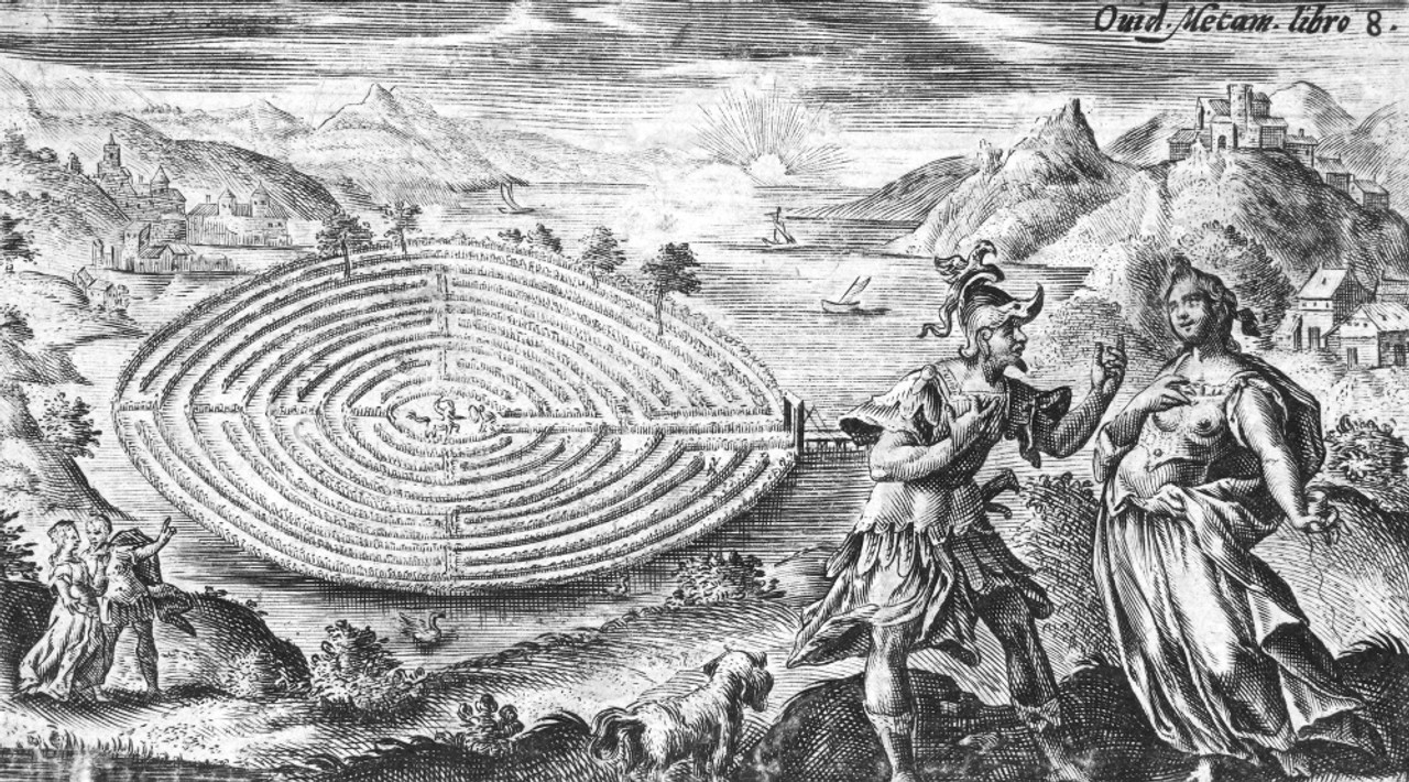 Astrological Ariadne: Labyrinth and the Lunar Thread