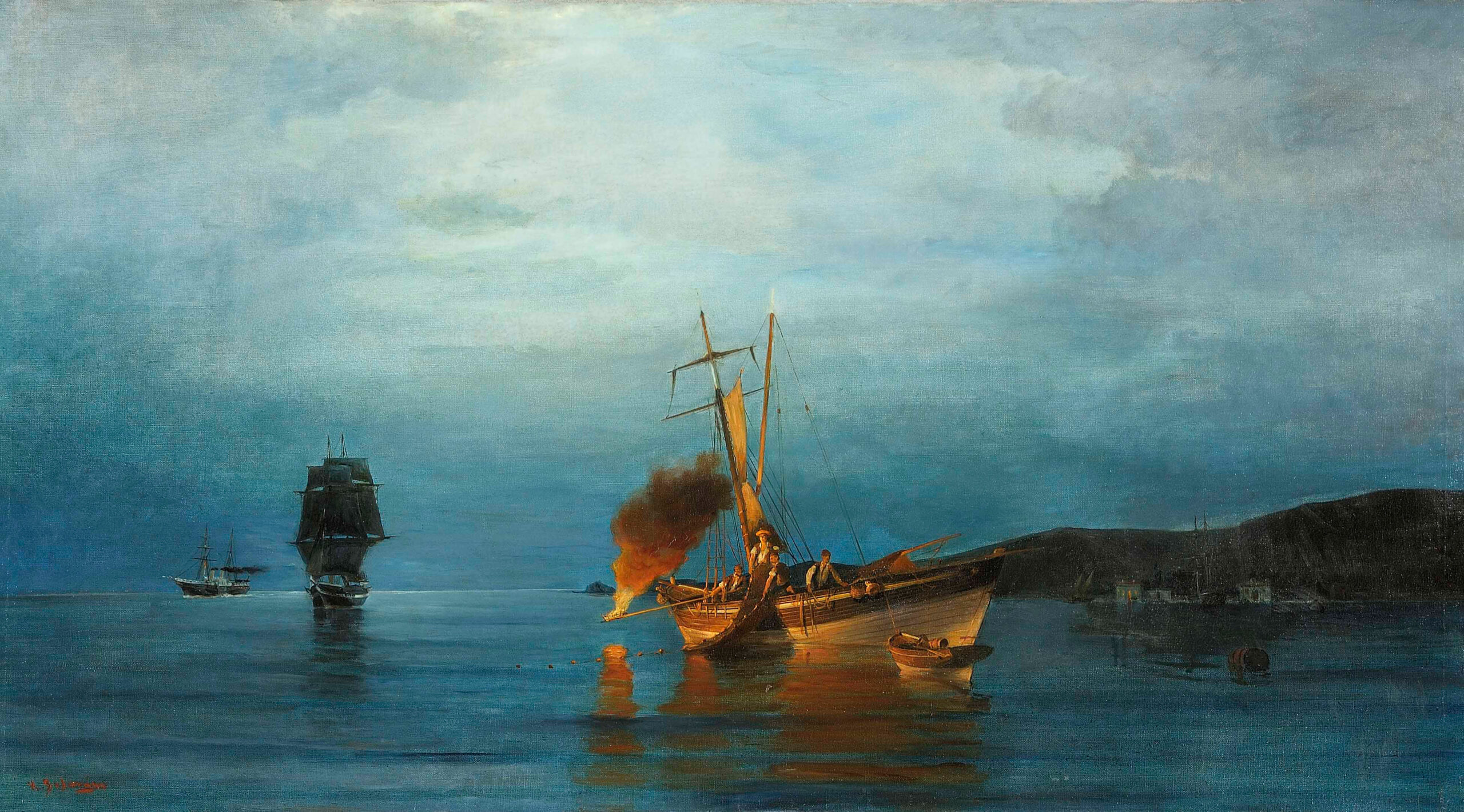 A Liquid Sky Without Fire or Earth