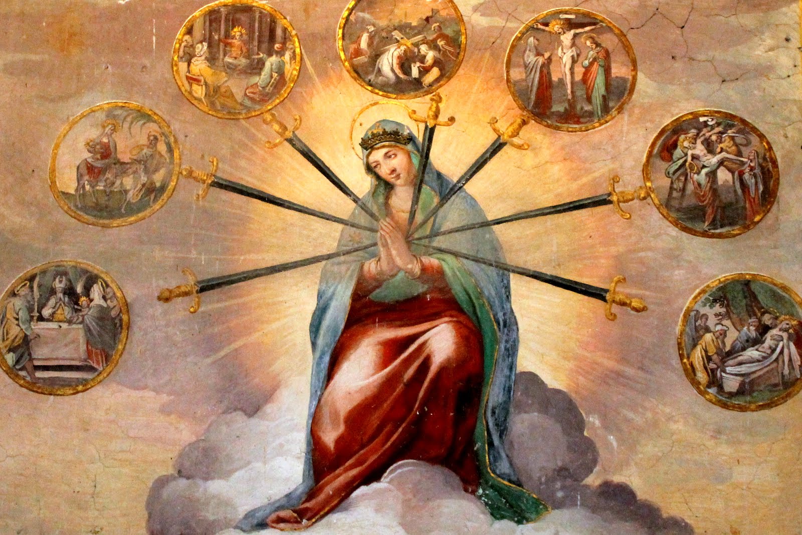 Saturn, Chiron and the Mater Dolorosa